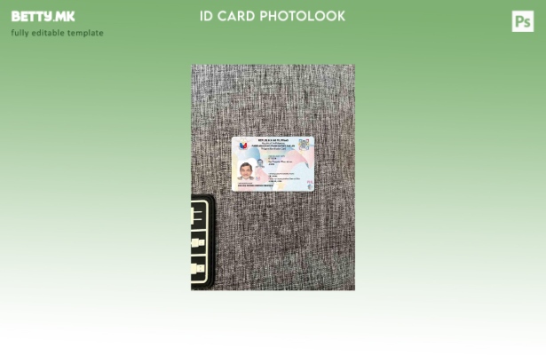 Модерен стил Филипини ID (сегашен) photolook ПРЕДЕН шаблон